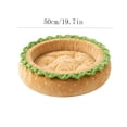 thumbnail image 2 of Luckky 3 In 1 Hamburger Dog Bed, Soft Cute Detachable Washable Plush Dog Cat Nest with Interactive Accessories, Easy‑to‑Clean Durable Household Supply for Small Medium Pet Relief（XL）, 2 of 9