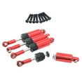 thumbnail image 2 of Amortiguador de coche rc Hugo 1:18 Metal 65mm suspensión absorbente piezas rojo, 2 of 7