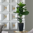 thumbnail image 6 of A&B Home 35" Artificial Fiddle Leaf Tree with Planter, 6 of 7