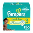 thumbnail image 1 of Pañales Pampers, tamaño 3, 136 unidades, ultrasuaves, 1 of 8