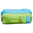 thumbnail image 1 of Mockins Fauteuil Gonflable pour Camping et Plage, Bleu & Vert, 1 of 9