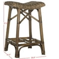 thumbnail image 5 of SAFAVIEH Ramiro Wicker Bar Stool Brown, 5 of 7