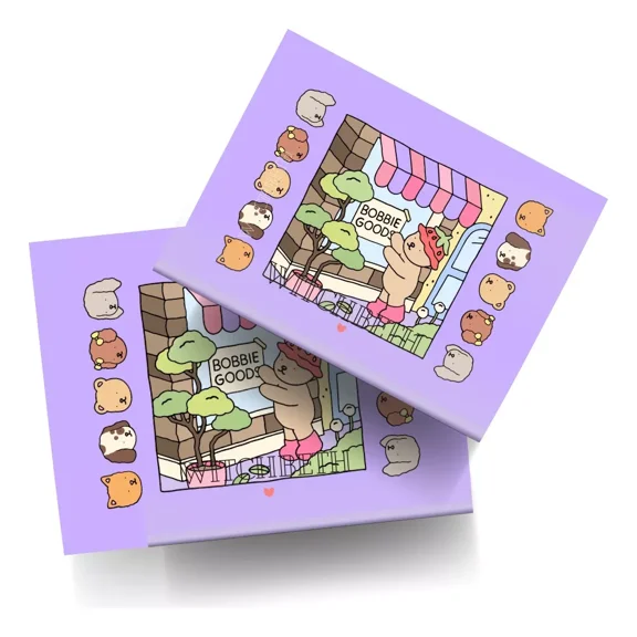 Libro Bobbie Goods Para Colorear De 120 Páginas