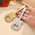 thumbnail image 4 of PPgejGEK Stainless Steel Guitar Shaped Bottle Opener, Metal Beer Cap Remover with Keychain, Novelty Barware Tool for Music Lovers, Portable Party Accessory, 4 of 9