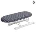thumbnail image 1 of Clearance! Ironing Board Home Travel Portable Sleeve Cuffs Mini With Folding Table 2024 V1D9-darkbluegrid-, 1 of 9