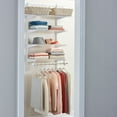 thumbnail image 4 of Rubbermaid Configurations Deluxe 3-6 foot Closet Kit White, 4 of 7