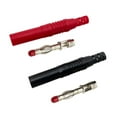 thumbnail image 3 of Kenally Latón ABS Banana Plug portátil profesional reemplazo 4MM cable Audio equipo altavoz caja de sonido conector Accesorios Artesanía Negro Kenally TO010378-02, 3 of 6