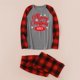 thumbnail image 5 of Pijamas Navideños Para La Familia Trajes A Juego Conjunto Cálido Impreso Ropa Para El Hogar Conjunto de Mamá de Dos Piezas Odeerbi ODB189352, 5 of 6
