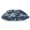 thumbnail image 3 of Navy Blue Digital Camouflage Throw Pillow Covers Pack of 2 Soft Decorative Square Cushion Covers for Couch Sofa Bed Livingroom Car 16"x16", 3 of 7