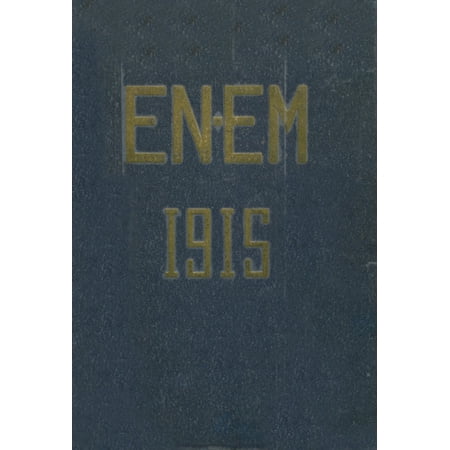 (Custom Reprint) Yearbook: 1915 Central High School - EN EM Yearbook (North Manchester, IN)