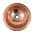 thumbnail image 4 of Native Trails Cps45 Avila 21" Rectangular Copper Undermount Bathroom Sink - Nickel, 4 of 7