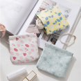 thumbnail image 1 of Mini bolsa de maquillaje de cuero portátil, pequeña bolsa de almacenamiento con almohadilla para lápiz labial, bolsa para auriculares, artículos varios, 1 of 5