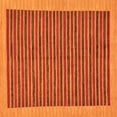 thumbnail image 1 of Ahgly Company Indoor Square Oriental Orange Modern Area Rugs, 5' Square, 1 of 4