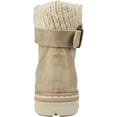 thumbnail image 4 of Women's Cliffs by White Mountain Kelsie Side Zip Boot Natural Textile 5 M, 4 of 6