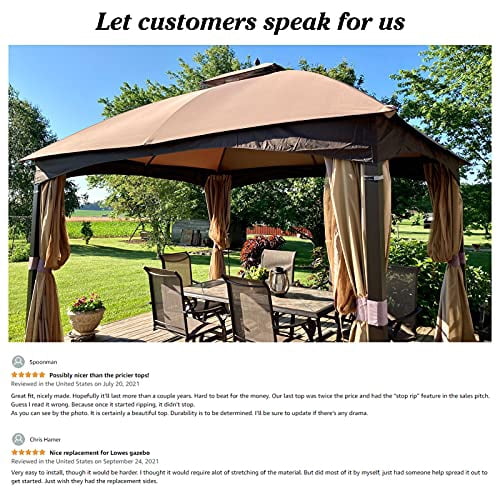 Allen Roth 10X12 Gazebo Backyard 