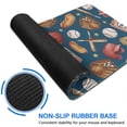 thumbnail image 6 of Long Mouse Pads for Desk,Blue Baseball Stadium Pattern Desk Mats on Top Of Desks, Desk Mouse Pad Extra Large with 3mm Non-Slip Base and Stitched Edge for Gaming,Office,Work,Home 47.3"x23.6", 6 of 6