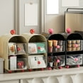 thumbnail image 6 of Elegant Teas Bag Coffee Creamer Organizer Cosmetics Storage Box with Drawers, 6 of 11