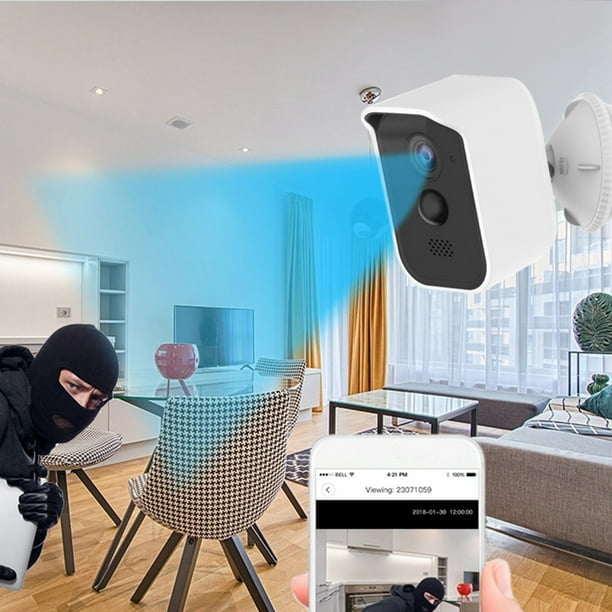 onlyliua Liquidación Ofertas Del Día Ofertas Prime Cámara de Seguridad Inalámbrica para Exterior, con Batería Recargable, Cámara Wifi, Cámara de Seguridad para Visión Nocturna, Audio Bidireccional y