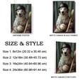 thumbnail image 2 of Kuvasz Dog Playing Baseball Canvas – Sports Dog, Perfect for Animal Lovers, Kuvasz Dog Canvas, Baseball Canvas Wall Art for Rooms, 2 of 5