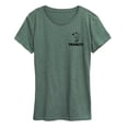 thumbnail image 2 of Peanuts - Faces Women's Short Sleeve Graphic T-Shirt, 2 of 5