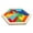 multi color, variant on Esquirla brain teasers for adults puzzles multi color multi color
