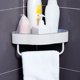 thumbnail image 3 of Ounissouiy Estante de almacenamiento montado en la pared con punzón gratis, estante de ducha de esquina para baño, estante de almacenamiento Juegos de accesorios de baño Beige, 3 of 6