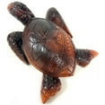 thumbnail image 1 of Turtle Wood Carving Hawaiian Turtles Wooden Hand Carved Turtle Tortoise Statue Simulation Animal Resin Garden Decor, 1 of 10