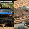 thumbnail image 3 of RC Truck RC Car for Kids 2.4GHz Rock Crawler 1 12 Full Scale Cherokee 4WD Off-Road Remote Control Car with Signal LED Lights 1200mAh USB Rechargeable RC Car Toy for Boys, 3 of 10