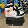 thumbnail image 1 of Size 11.5 - A i r-Jor-dan 1 Mid Crimson Tint, 1 of 6