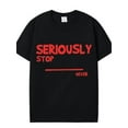 thumbnail image 1 of Witty and Rebellious T - Shirt: Sassy "People Should Seriously Stop Expecting Normal from Me" Statement Graphic, 1 of 5