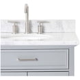 thumbnail image 5 of Ariel D043srcw2ovo Kensington 43" Free Standing Single Oval Basin Vanity Set - Grey, 5 of 7