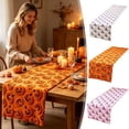 thumbnail image 2 of Dpityserensio Halloween Table Runner 13x72 Inch, Ghost Pumpkin Decoration for Dining Table Kitchen Party, Polyester Fall Harvest Home Decor, 2 of 9