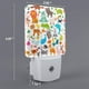 thumbnail image 2 of Balery Animals Luz Nocturna LED con Sensor Automático, Enchufe con Sensor Crepuscular, Luz Suave de 0.5W para Dormitorio, Pasillo, Baño-US, 2 of 7