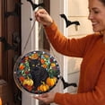 thumbnail image 6 of 8.9 Inches Halloween/Autumn-themed Puzzle Suncatcher, DIY Acrylic Stained Glass Style Window Hanging Decor, Sun Catcher Puzzle Gift for Women, Mom, Grandma, Wife, Garden Lovers, 6 of 9