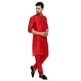 thumbnail image 2 of Cotton Indian Summer Ethnic Wear Designer Bollywood Style Kurta Pajama Pathani, 2 of 4