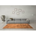 thumbnail image 3 of Ahgly Company Indoor Rectangle Oriental Orange Industrial Area Rugs, 4' x 6', 3 of 4