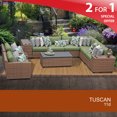 thumbnail image 2 of Tuscan 11 Piece Outdoor Wicker Patio Furniture Set 11d, 2 of 7