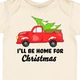 thumbnail image 4 of Inktastic I'll Be Home for Christmas Truck with Tree Boys or Girls Baby Bodysuit, 4 of 5