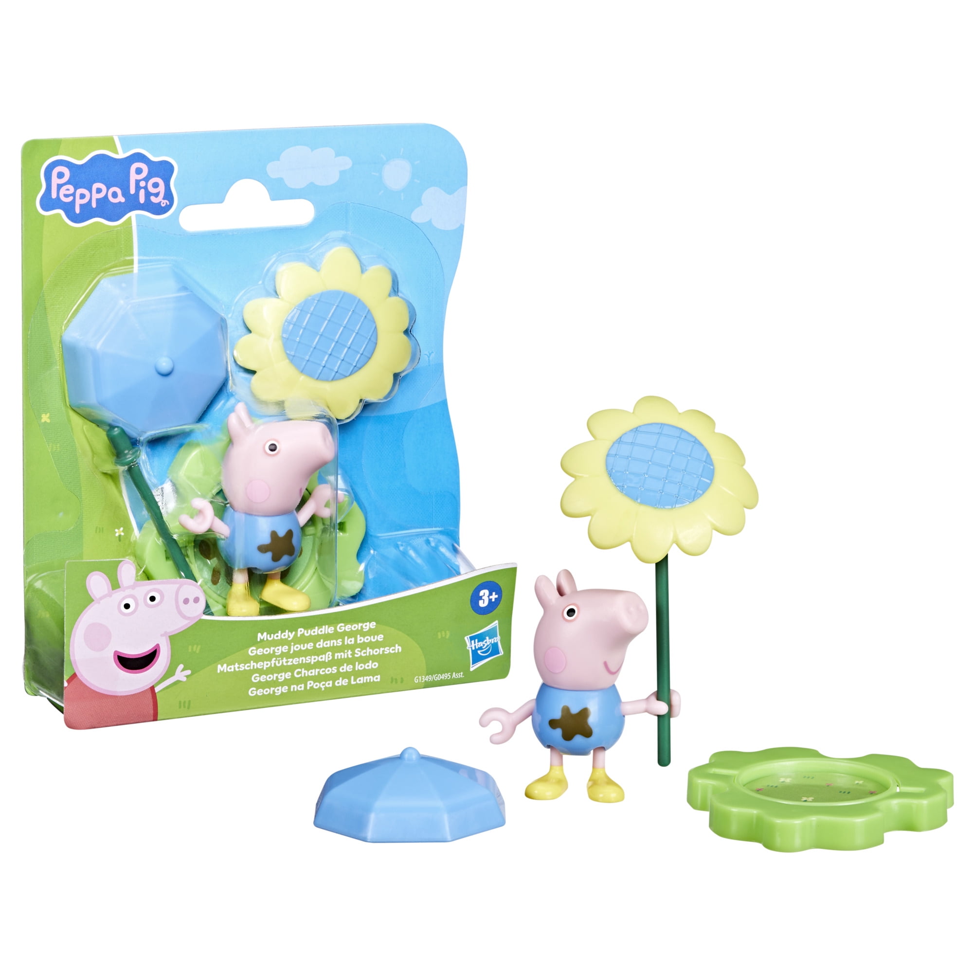 Peppa Pig George joue dans la boue, figurine George