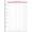 7-Hole/Desk Size 4, variant on Budget Planner Refills for 3/7 Mini Binders - 50 Sheets/100 Pages Expense  Paper, 100gsm, White, 5.8'' x 8.5''