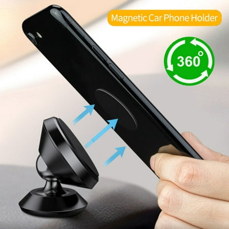 Magnetic Car Mount Air Vent Stand Cell Phone Bracket Holder for iPhone 7 Plus 8 Mobile Cellphone