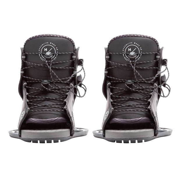 Hyperlite Remix Adult Board Boot Bindings for Wakeboards, Black (Men's