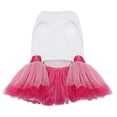thumbnail image 3 of Vestido para perro, falda de lujo para cachorro, ropa para perro, vestidos de princesa, vestido de fiesta de boda, falda tutú, vestido con lazo de labios rojos para niña perrita JM, 3 of 5