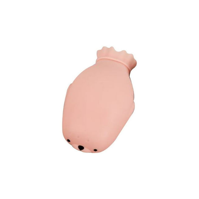 fastboy Main Chaud Sac à Eau Chaude Animal Micro-Ondes Chauffage Hiver Chaud Froid Couleur Unie Réutilisables Maison École Rose