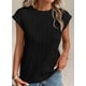 thumbnail image 5 of Remera PRETTYGARDEN Manga Corta Texturizada Negra XL, 5 of 9