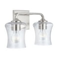 thumbnail image 7 of Capital Lighting 139221-499 Reeves 2 Light 14" Wide Bathroom Vanity Light - Nickel, 7 of 7