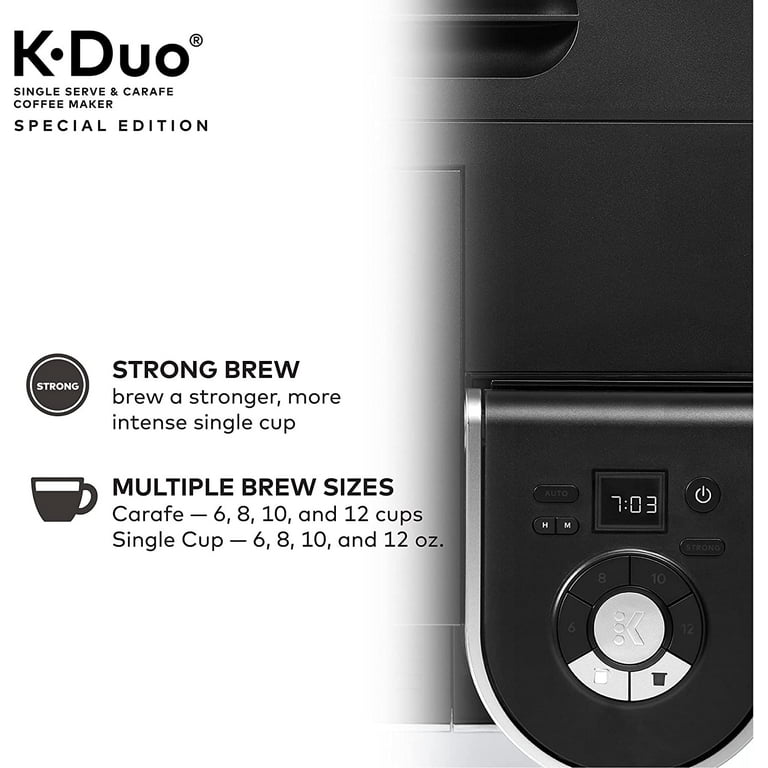 Keurig® K-Duo Special Edition Single Serve K-Cup Pod & Carafe Coffee Maker  - Silver, 1 ct - Fry's Food Stores
