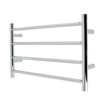 Kingston Brass DTM24164C Gallant 24" x 16" Stainless Steel Wall Mount 4-Tier Towel Rack, Polished Chrome
