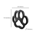 thumbnail image 6 of Bold Dog Paw Sculpture, Minimalist Dog Paw Decor, Pet Lover Gift, 6 of 7