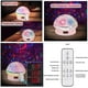 thumbnail image 3 of Hongo Giratorio Lleno De Estrellas Luz De Noche Rosa, Proyector De Luz De Estrellas Temporizado Con Control Remoto, Luz Ambiental De Cielo Estrellado El Mejor Regalo Para Niños Feliz Sencillez, 3 of 4